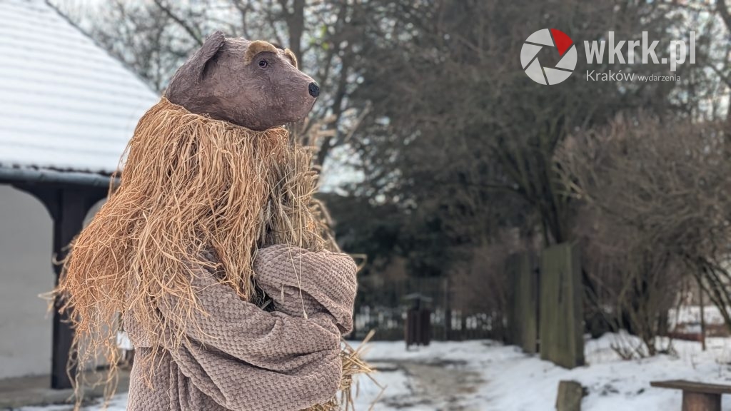 Miś z Krakowskiego Pochodu Kolędniczego fot. Rydlówka