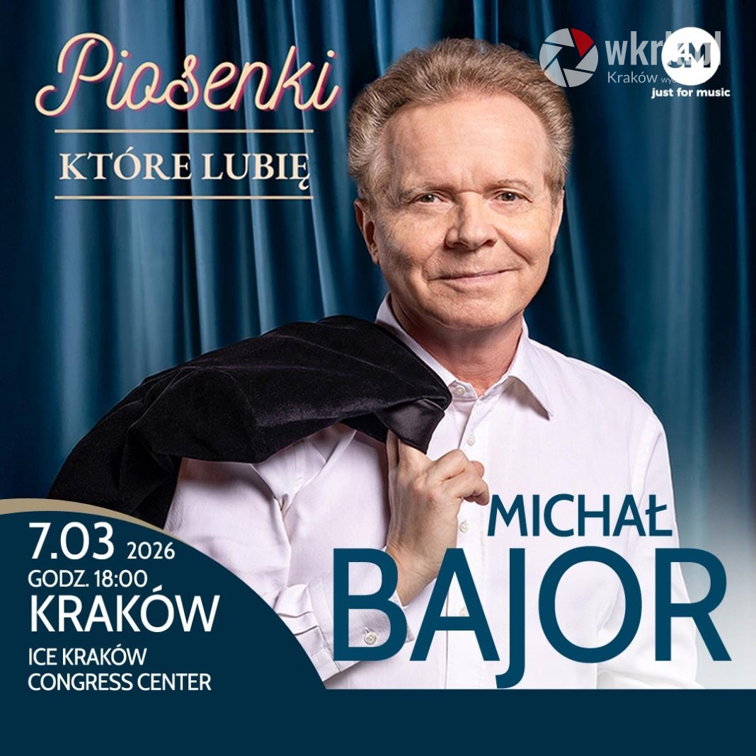 Michał Bajor z recitalem „Piosenki, które lubię” w Krakowie Michał Bajor z recitalem „Piosenki, które lubię” w Krakowie