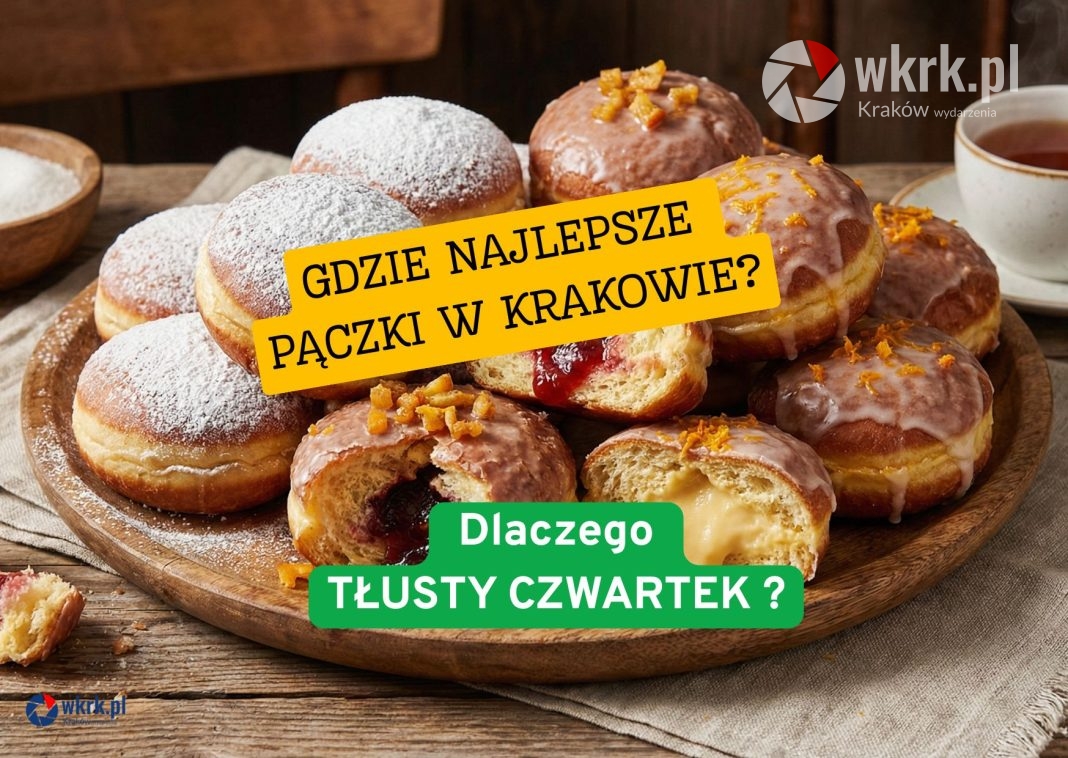 Tłusty Czwartek 2026 w Krakowie: Tradycja, którą czuć w powietrzu. Gdzie zjeść najlepsze pączki? Tłusty Czwartek 2026 w Krakowie: Tradycja, którą czuć w powietrzu. Gdzie zjeść najlepsze pączki?