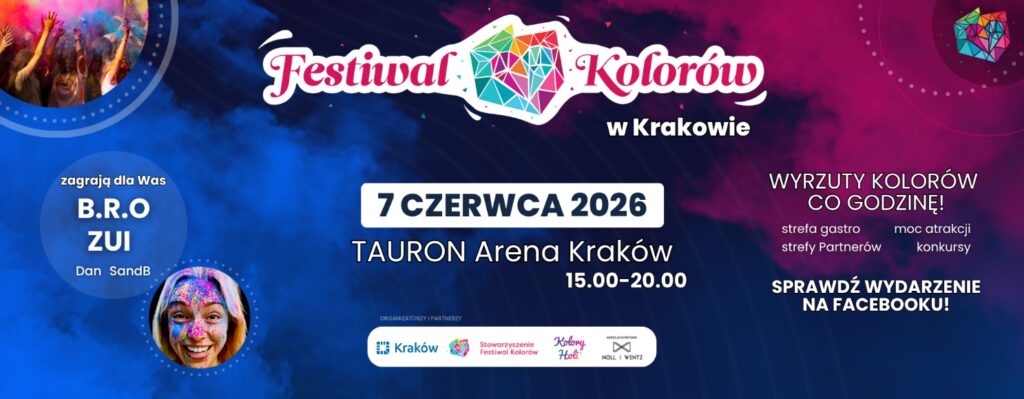 Festiwal Kolorów w Krakowie