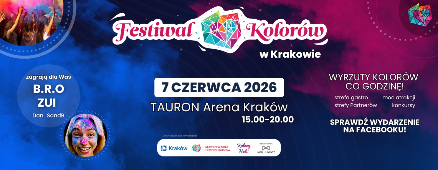 Festiwal Kolorów w Krakowie