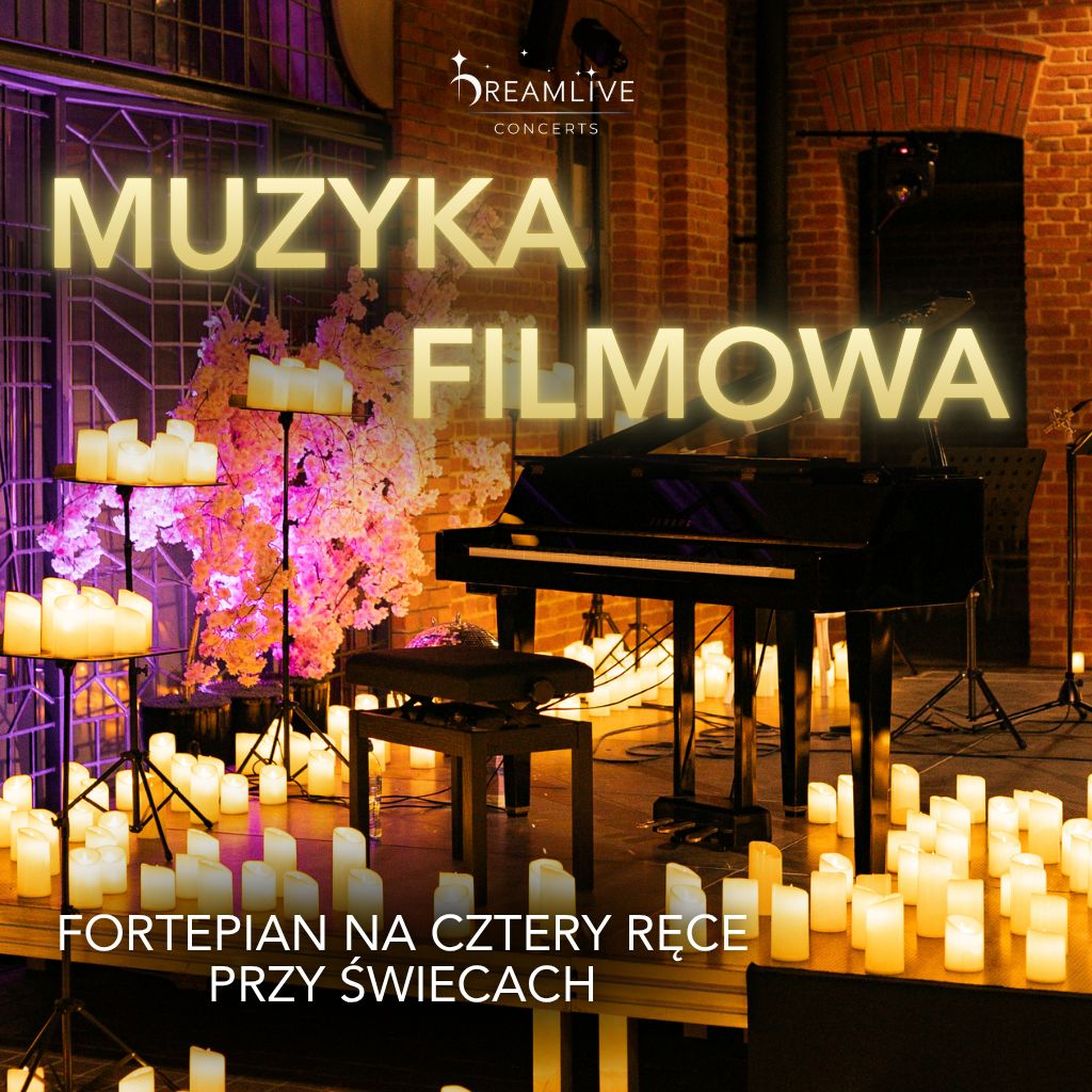 Muzyka wielkiego ekranu przy blasku świec. Wyjątkowy koncert już w czerwcu 1 fortepian muzyka filmowa