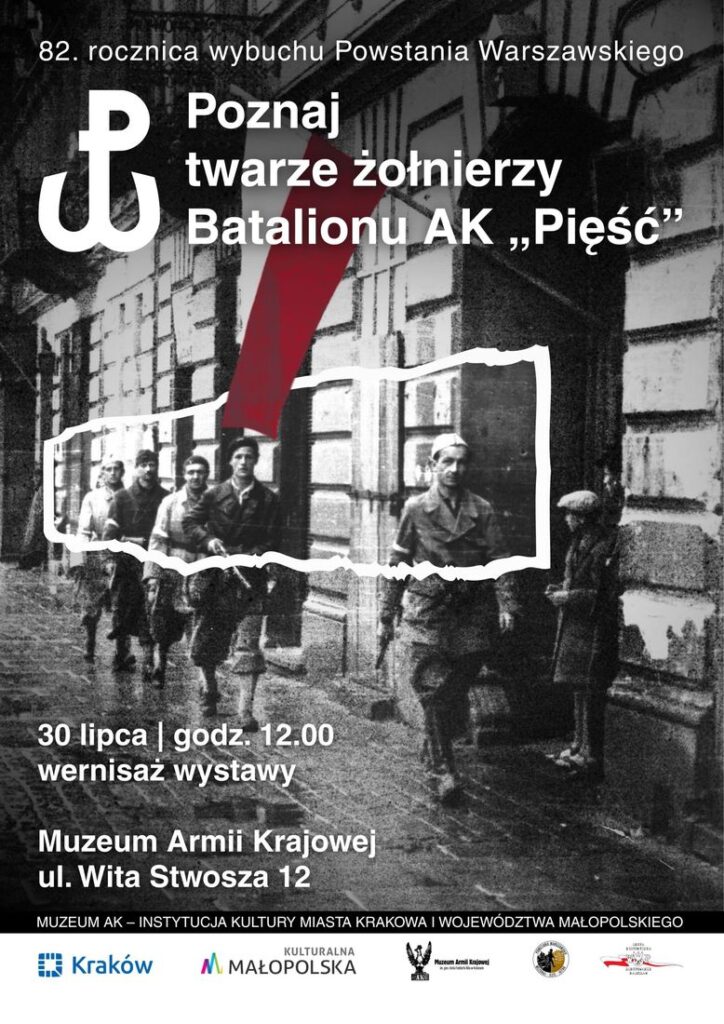 Batalion „Pięść” – otwarcie nowej wystawy czasowej w Muzeum Armii Krajowej w Krakowie 1 wystawa ak 1